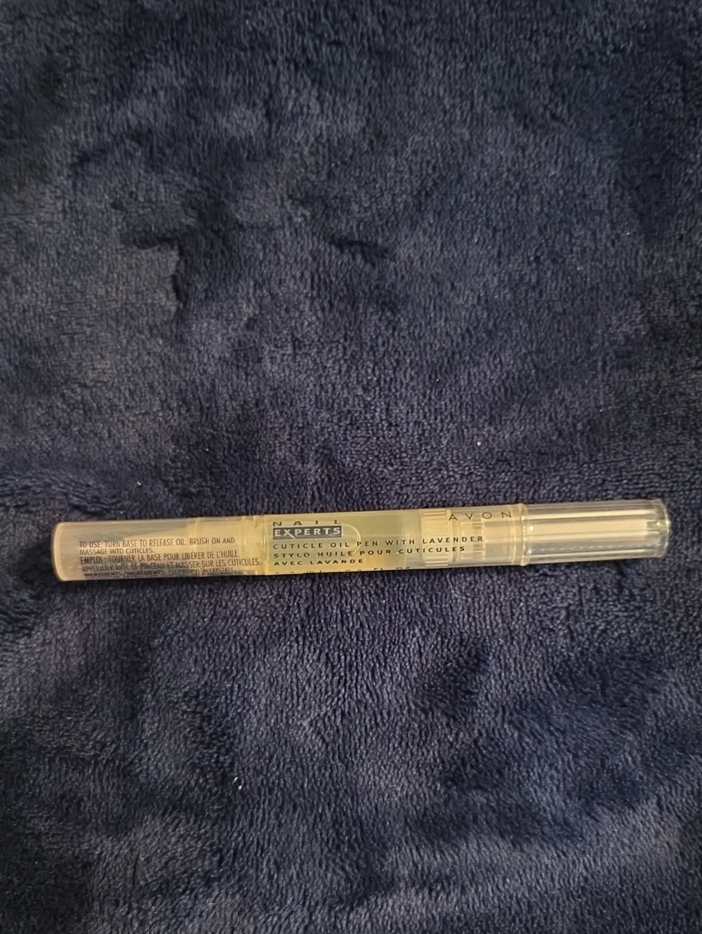 Avon Nail Experts Cuticle Oil Pen - Clear/Gold Accents